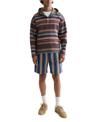 Jacquard Striped Hoodie