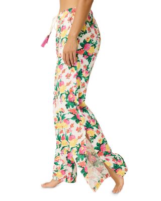 x PJ Salvage Floral Wide Leg Pants