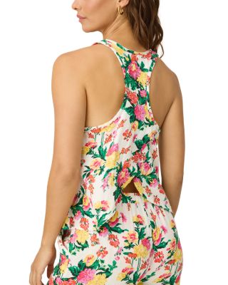 x PJ Salvage Floral Racerback Tank