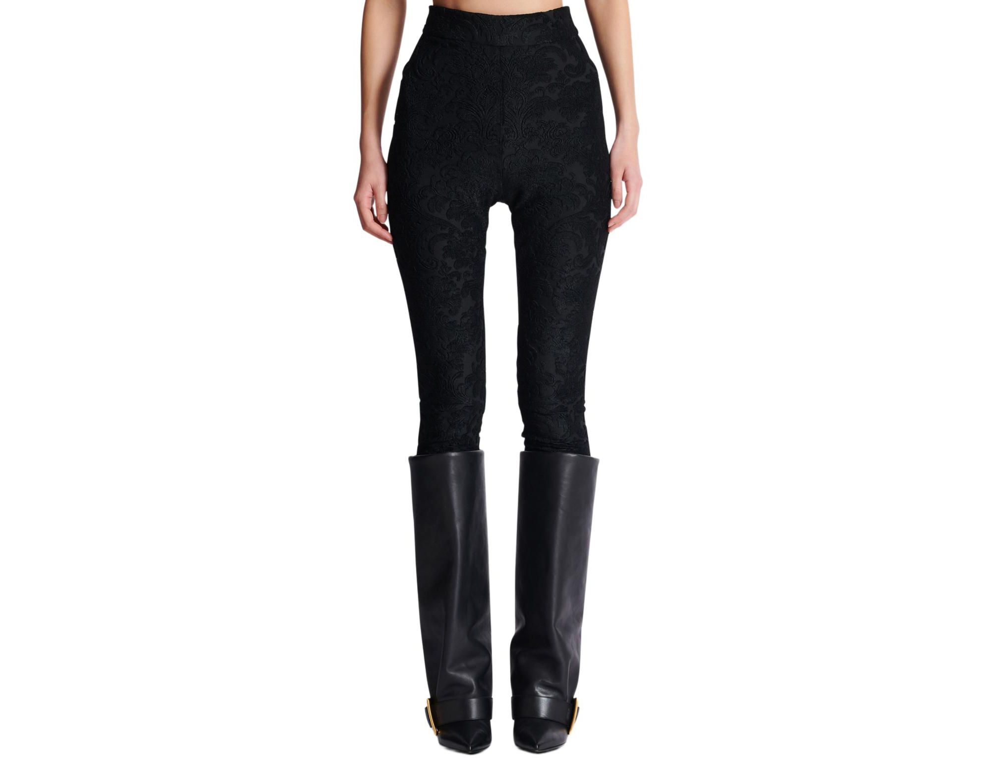 Baroque Patterned Leggings - Image 1