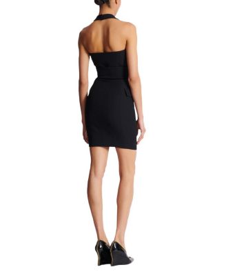 Grain De Poudre Wool Pencil Skirt