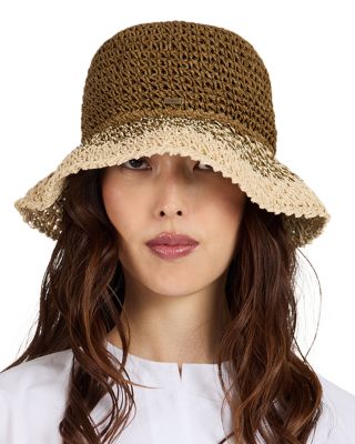 Ombr&eacute; Crochet Packable Bucket Hat