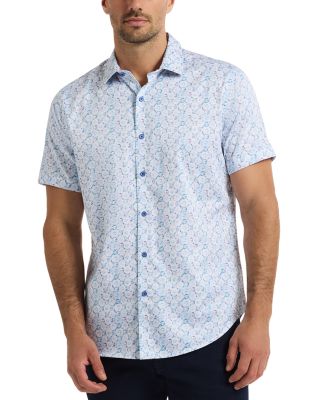Bramston Cotton Blend Button Down Shirt