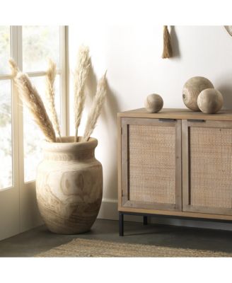 Topanga Wooden Decorative Vase