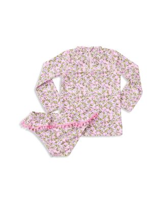 Girls' Blushing Blooms Two Piece Swimsuit - Little Kid