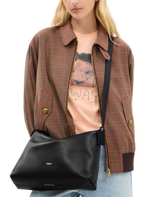 Unisex Mott Leather Messenger Bag