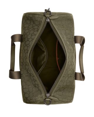 Theo Signature Jacquard Duffle Bag