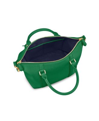 Small Leather Weekender Bag