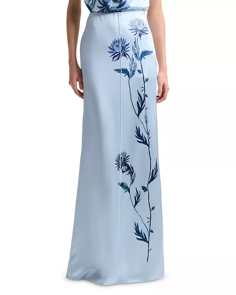 Altuzarra Kat Silk Skirt