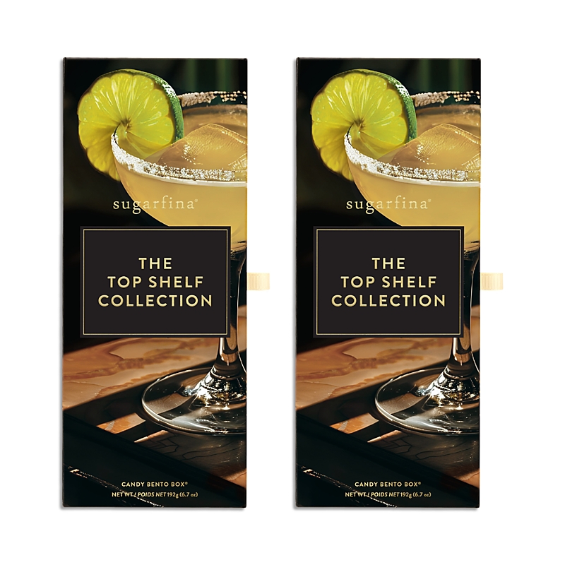 Sugarfina The Top Shelf Collection Bento Box Duo In Black