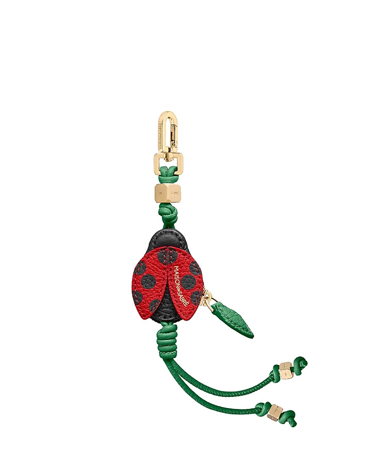 Maison De Sabre The Sabremoji Garden Bug Charm In Red