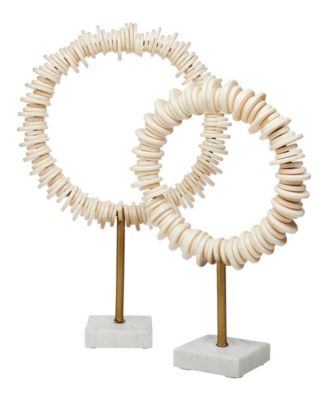 Arena Ring Decorative Sculptures, Set of 2