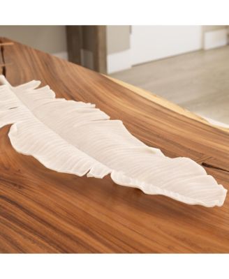 Feather Resin Decorative Object