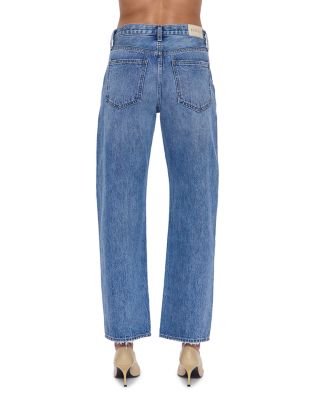Lexi High Rise Straight Jeans in Metropolis