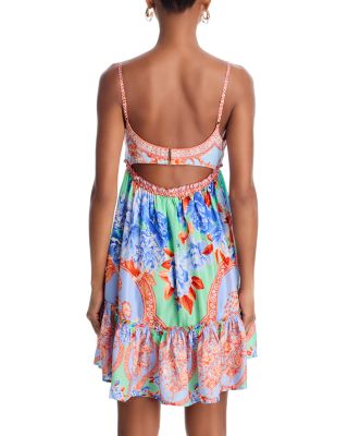 Topkapi Pop Silk Short Dress