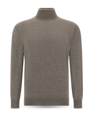 Extra Fine Merino Wool Turtleneck Sweater 