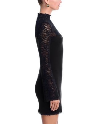 Long Sleeve Knit Mini Dress - Exclusive