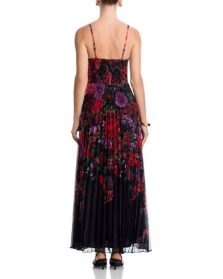 Floral Bustier Maxi Dress - Exclusive