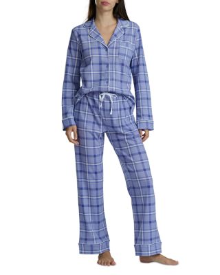 Notch Collar Pajama Set