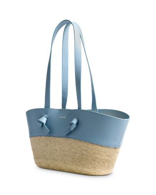Knotted Small Basket Bag
