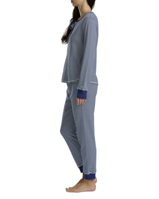 Henley Top and Joggers Pajama Set