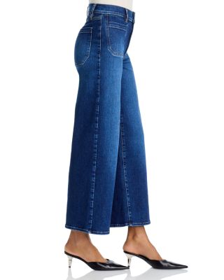 Le Pixie High Rise Ankle Slim Palazzo Jeans in Savior