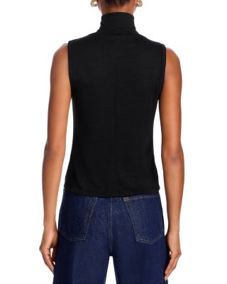 The Knit Turtleneck Tank Top