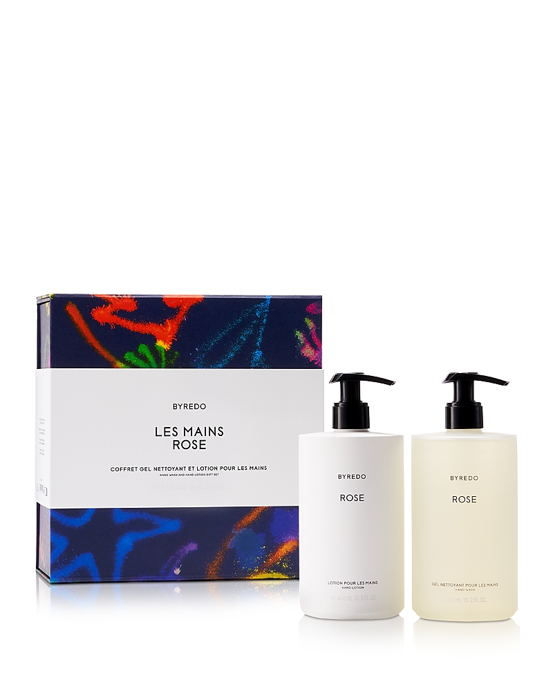 Byredo Les Mains Rose Hand Wash & Hand Lotion Gift Set