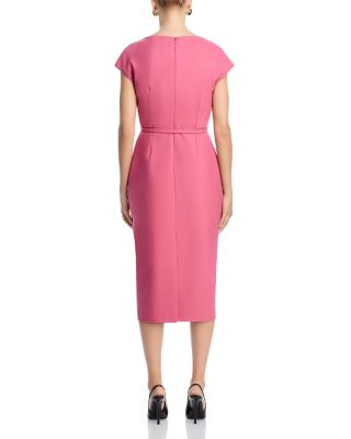 Floral Embroidered Short Sleeve Dress