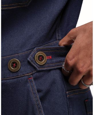 The Essential Denim Long Sleeve High Waisted Coverall