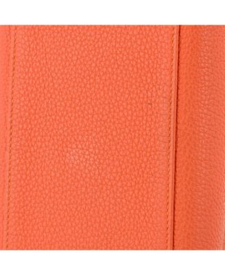  Kelly 28 Handbag Orange Togo with Gold Hardware