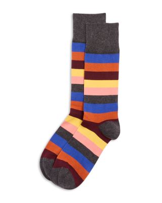 Stripe Crew Socks 