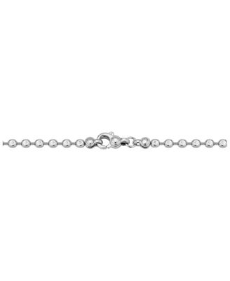  Sterling Silver Axis Bead Bracelet