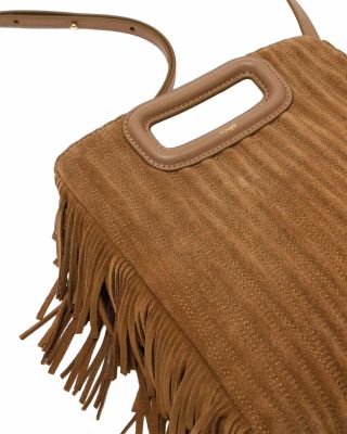 M Suede Leather Bag