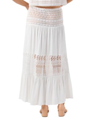 Breezy Tiered Swim Cover-Up Skirt