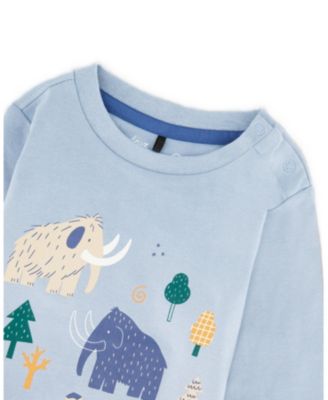  Boys' Organic Cotton Jersey Two Piece Top and Pant Set - Baby