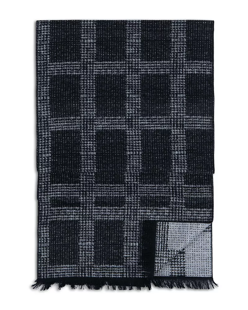 Ted Baker Plaid Silk Scarf