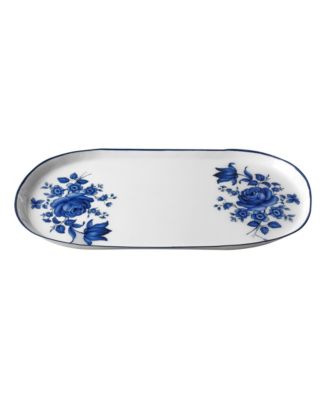 Cottage China Serving Tray