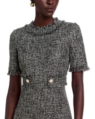 Boucl&amp;eacute; Tweed Dress