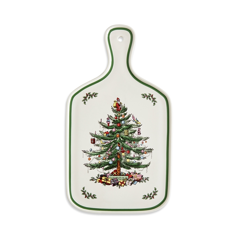 Spode Christmas Tree Serving Board, 13.5 In Multi