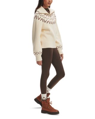 Sigrid Fair Isle Half Zip Sweater