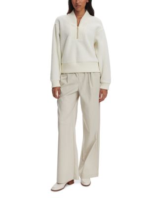 Mumford Half Zip Fleece Sweatshirt