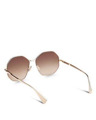 Geometric Sunglasses, 57mm