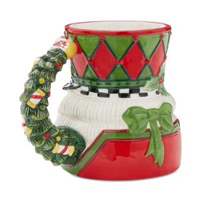 Christmas Tree Nutcracker Toby Mug
