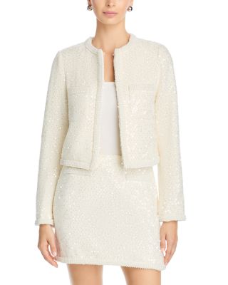 Tweed Sequin Jacket - Exclusive