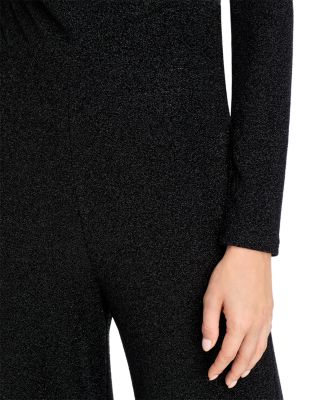 Shimmer Knit Cowl Neck Top & Shimmer Knit Wide Leg Pants - Exclusive