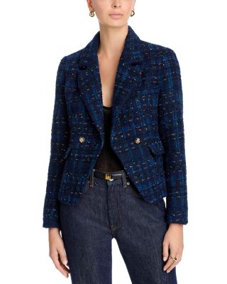 Tweed Cutaway Blazer - Exclusive