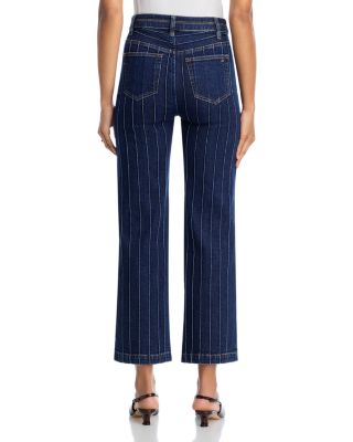 Denim Pintuck Camen High Rise Jeans in Fontaine