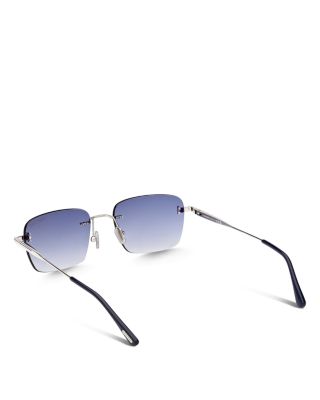 Jake Rectangular Sunglasses, 54mm