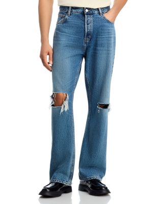 x The Society Archive Relaxed Fit Jeans in Abyss Destructed - Exclusive